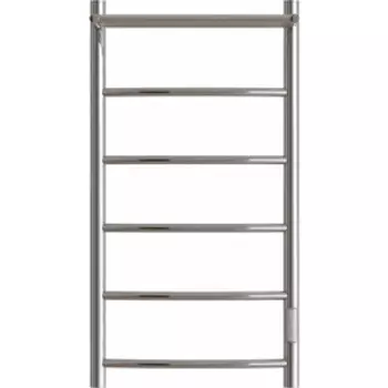 Полотенцесушитель электрический Point Афина П5 400x800 с полкой, правый, хром (PN04848P)