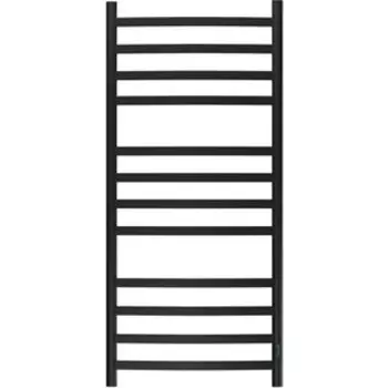 Полотенцесушитель электрический Point Антея П12 500x1200 диммер справа, черный (PN17852B)