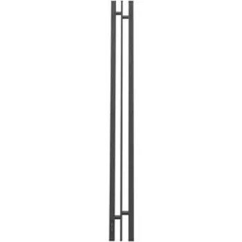 Полотенцесушитель электрический Point Фрея П2 100х1200 диммер слева, графит блеск (PN20712GB)