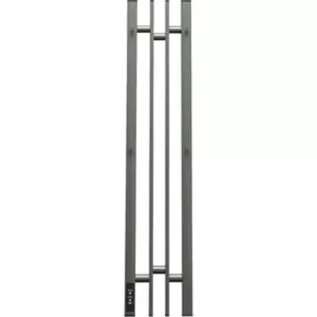 Полотенцесушитель электрический Point Фрея П2 140х800 диммер слева, графит блеск (PN20728GB)