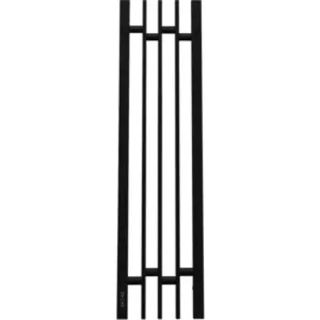 Полотенцесушитель электрический Point Фрея П2 180х800 диммер слева, черный (PN20738B)