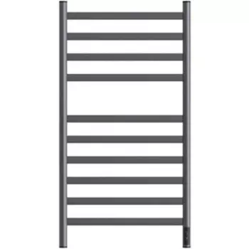 Полотенцесушитель электрический Point Селена П10 500x1000 диммер справа, графит премиум (PN16850GR)