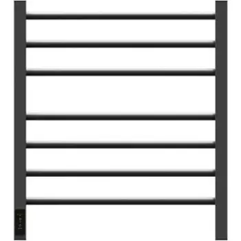 Полотенцесушитель электрический Point Веста 50х60 диммер слева, графит премиум (PN70756GR)