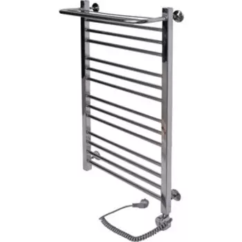 Полотенцесушитель электрический Тера Богема-люкс с тэном и полкой 500х1000 (ПСЭ-36-13)