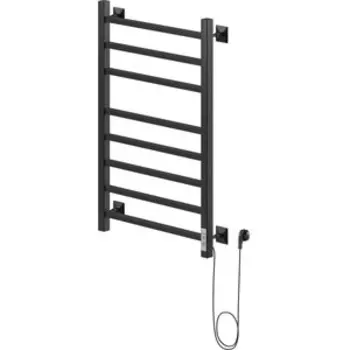 Полотенцесушитель электрический ZOX Тиумф ЛЦ 50х80 правый, черный (4630099746013)