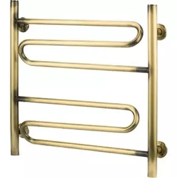 Полотенцесушитель водяной Domoterm Офелия П6 500х500 АБР, античная бронза