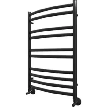 Полотенцесушитель водяной Lemark Atlantiss П10 500x800 черный с набором подключений (LM32810RBL, LM03412RBL)