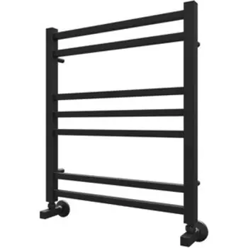 Полотенцесушитель водяной Lemark Unit П7 500x600 черный с набором подключений (LM45607BL, LM03412SBL)