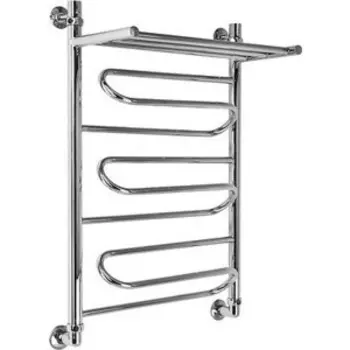 Полотенцесушитель водяной Ника Curve ЛЗ ВП 80х50 с полкой