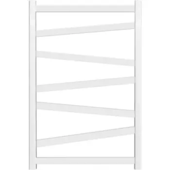 Полотенцесушитель водяной Point Феникс П7 500x800 белый (PN15158W)