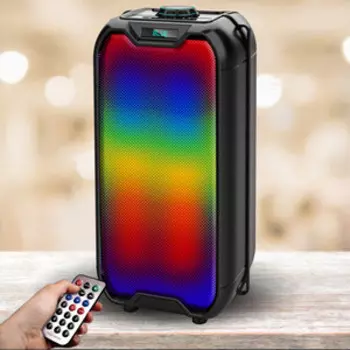 Портативная колонка Ginzzu GM-221, TWS/BT/USB/TF/FM/ ДУ