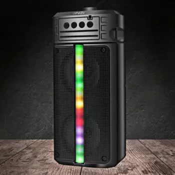 Портативная колонка Ginzzu GM-914B, 20W/TWS/1800mAh/FM/USB/RGB