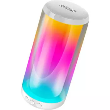 Портативная колонка Sven АС PS-265 белый 10W 1.0 BT/3.5Jack/USB 10м 2000mAh (без.бат) (SV-021344)