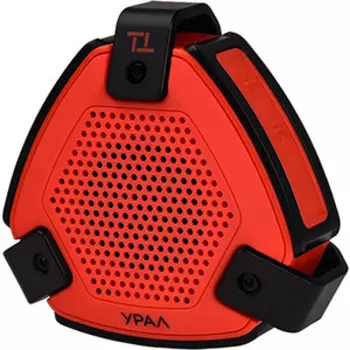 Портативная колонка УРАЛ ТТ М-1к красный (5Вт, IP67)