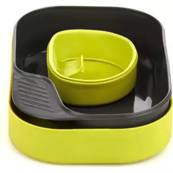 Портативный набор посуды WILDO CAMP-A-BOX BASIC LIME