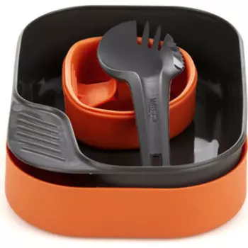 Портативный набор посуды WILDO CAMP-A-BOX LIGHT ORANGE NEW