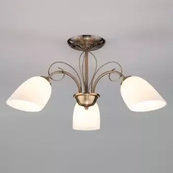 Потолочная люстра Eurosvet 30107/3 античная бронза