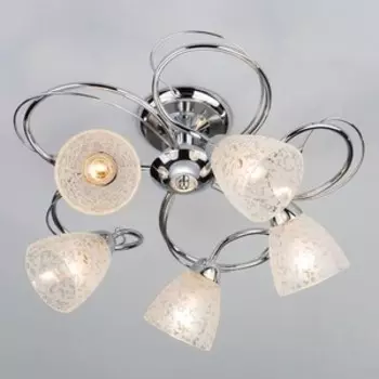 Потолочная люстра Eurosvet 30130/5 хром