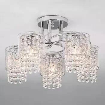 Потолочная люстра Eurosvet 30137/5 хром