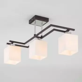 Потолочная люстра Eurosvet 70018/3 хром/венге