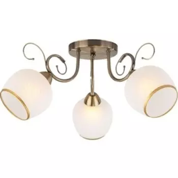 Потолочная люстра Eurosvet Brooksy 30159/3 античная бронза