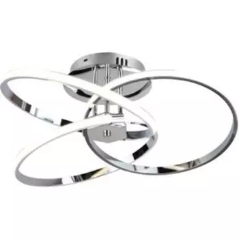 Потолочный светодиодный светильник Eurosvet 90044/3 хром