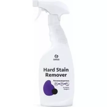 Пятновыводитель GRASS Hard Stain Remover против туши, помады, лака (на растворителе), 600 мл(125616)