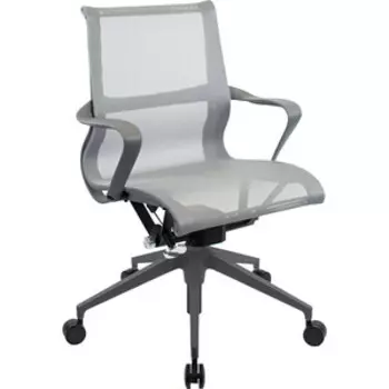 Премиум кресло Everprof Chicago Grey Сетка Серый