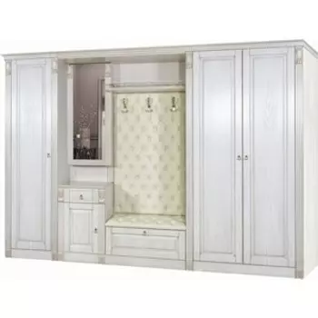 Прихожая Бител ВЕРОНИКА к-4 (БОДЕГО СВЕТЛЫЙ, ЯСЕНЬ ПАТИНА, БОРНЕО КРЕМ) (BTL10000354)