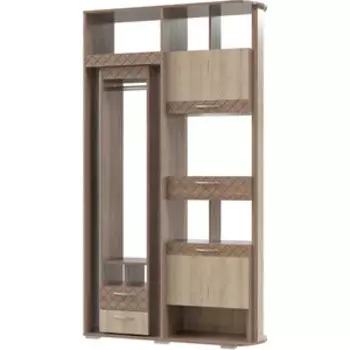 Прихожая Гранд Кволити 2-3507 Верта ясень шимо тем/дуб ривьера