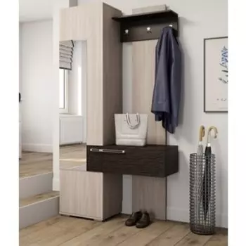 Прихожая ЭРА Герда ясень шимо ЛДСП