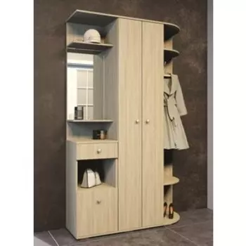 Прихожая ЭРА Виза ясень шимо светлый ЛДСП