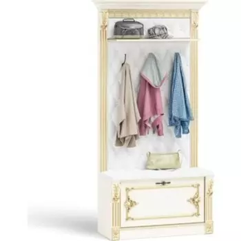 Прихожая Мэри Визит П-1 слоновая кость/ручная роспись золотом (1023551)