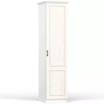 Прихожая Моби Ливерпуль шкаф 13.27 + карниз ясень ваниль/белый универсальная сборка