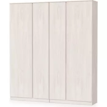 Прихожая Моби Ника 13.11 Шкаф комбинированный + 13.11 Шкаф комбинированный, цвет ясень анкор светлый