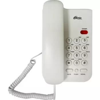 Проводной телефон Ritmix RT-311 white