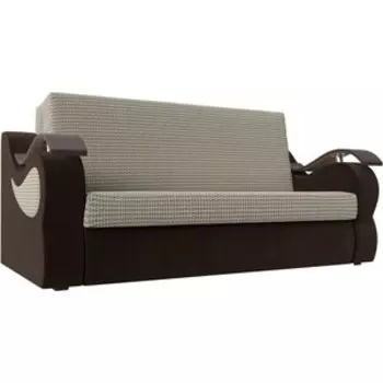 Прямой диван АртМебель Меркурий корфу 02 вельвет коричневый (160)