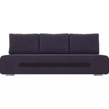 Прямой диван АртМебель Приам велюр фиолетовый