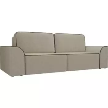 Прямой диван АртМебель Вилсон микровельвет бежевый