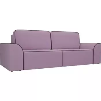 Прямой диван АртМебель Вилсон микровельвет сиреневый
