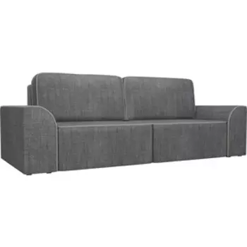 Прямой диван АртМебель Вилсон рогожка серый