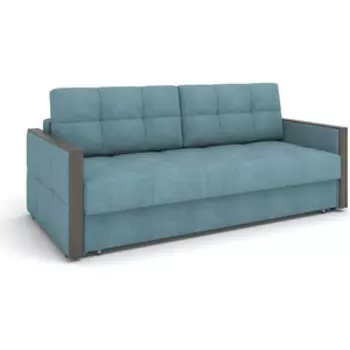 Прямой диван Rival Белфаст велюр голубой Т00031