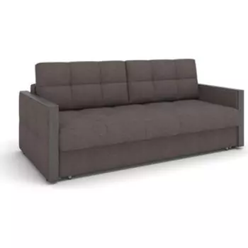 Прямой диван Rival Белфаст жаккард коричневый Т00034