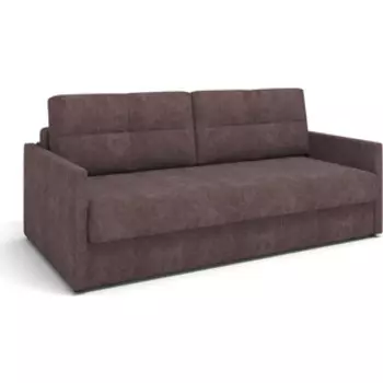 Прямой диван Rival Леман велюр коричневый Т00030