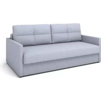 Прямой диван Rival Леман велюр серый Т00028