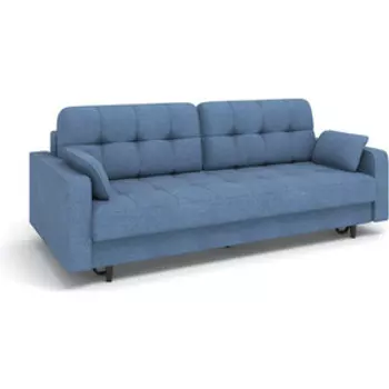 Прямой диван Rival Прямой диван Лиффорд рогожка синий Т00001