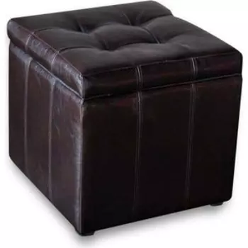 Пуф DreamBag Модерна коричневая кожа