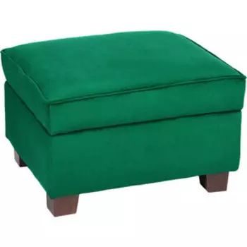 Пуф Мебельстория Барро-2 зеленый велюр