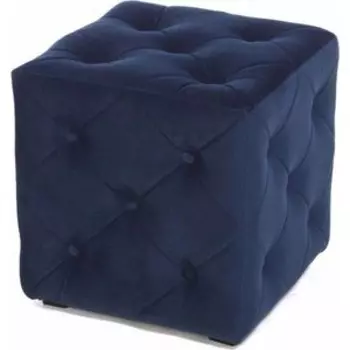 Пуф Мебельстория Ромби-1Т велюр синий