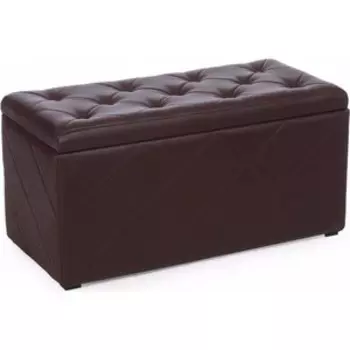 Пуф Мебельстория Ромби-3 коричневый